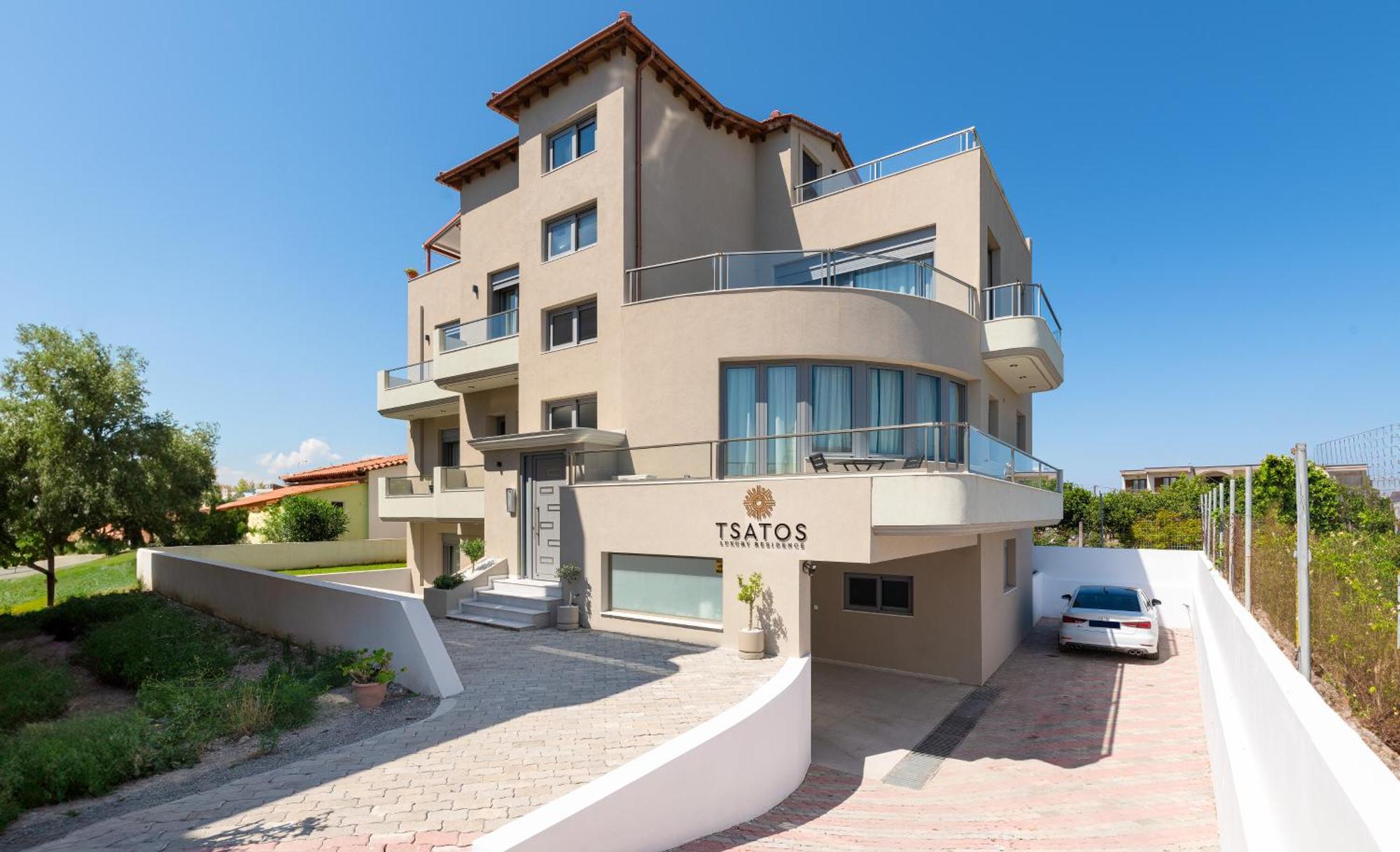 Tsatos Luxury Residence Kremastí Exteriör bild